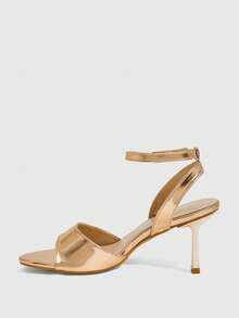 CUCCOO SZL Women Shoes Classic Simple Fashion Women High Heel Sandals Sandals Banquet Party Dance Sexy Wear High Heel Sandals Summer - Champagne - View 4