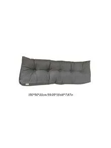 1pc Triangle-Shaped Wedge-Shaped Positioning Pillow, Large Headboard, Headboard Cushion, Breathable Linen Fabric, With Pockets On The Sides, Suitable For Use On Beds, Sofas For Reading, And Lumbar Support - multicolor - View 7