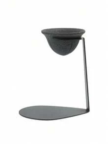 Ceramic Coffee Filter, Microporous Hand Drip Filter, Reusable Tea Filter, High Temperature Firing, No Paper Required, For Coffee And Tea Brewing - Black - View 14