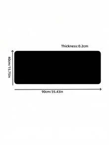 Teckwe 1Pc Large Solid Color Leather Desk Mat, Made Of Smooth Faux Leather, Water-Resistant And Moisture-Proof, Protects Desk Surfaces, Provides Stable Space For Keyboard And Mouse, Ideal For Home Office, Gaming And Daily Work Use. - View 14