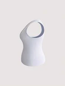 Nora Wilde 1pc Plus Size Women Seamless Comfortable Camisole - Baby Blue - View 7