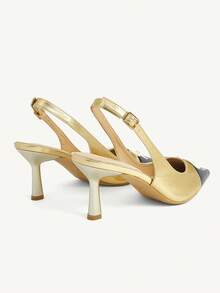 CUCCOO CHICEST Giày cao gót nữ - Vàng - Xem 5