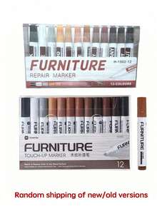 1 Furniture Repair Marker, Wooden Cabinet, Floor Repair And Filling Rod, Scratch Recovery Kit, Touch Up Paint Pen, Composite Material Repair (Some Styles, Positions Or Logos Are Randomly Shipped And Do Not Affect Use),Tools For Men - Multicolor - View 28