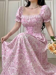 Women Two-Piece Outfits - Purple Lilac - View 8
