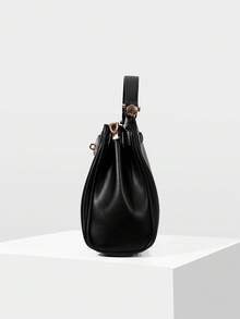 MOTF PREMIUM TÚI XÁCH NỮ, THIẾT KẾ TINH TẾ VÀ ĐƠN GIẢN, THÍCH HỢP CHO VIỆC ĐI LẠI HÀNG NGÀY. - màu đen - Xem 3