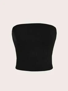 SHEIN Essnce 6pcs Casual Minimalist Sexy Summer Fitted Tops For Ladies Suitable For Going Out - Multicolor - View 4