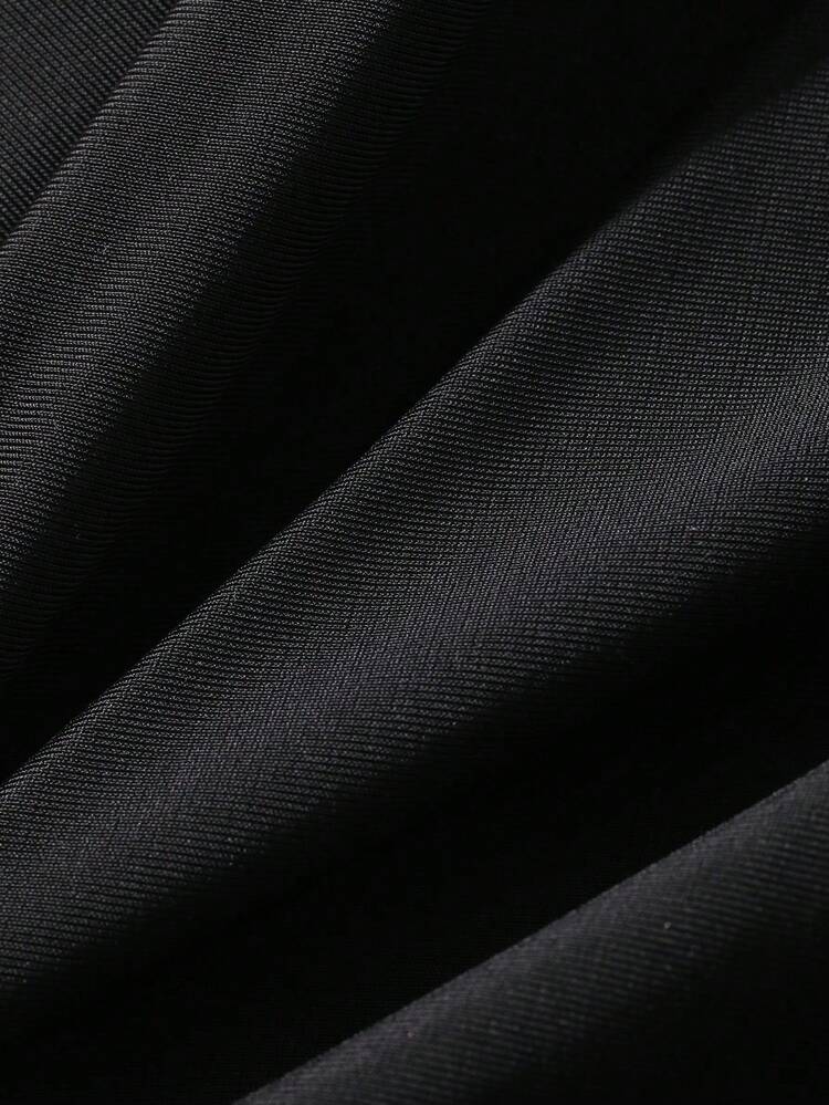 Women's Sexy Black One-Piece Swimsuit For Vacation Summer