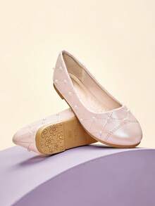 Mini mi Zapatos planos para niños, estilo de hada dulce, versión coreana, sandalias versátiles para estudiantes - Rosa vieja - Ver 6