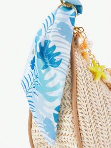 Bolso de Mujer Versátil de Moda de Verano, Bolso de Hombro y Bandolera Multiusos para Viajes Diarios - Multicolor F - Ver 5