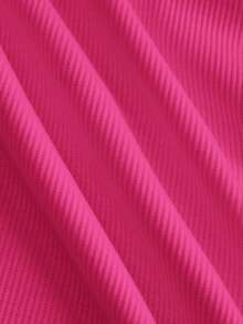 Slaydiva Tank Top Wanita Warna Pink Terang dengan Kerah Bulat Bergaris dan Model Racer Back, Cocok untuk Musim Panas, Kasual, Seksi, Cocok untuk Acara Malam Hari, Dasar, Polos, Serbaguna, Model Off-Shoulder, Yoga, Olahraga, dan Pantai. - Hot Pink - View 6