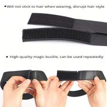Lace Frontal Fusion Tape, Lace Wig Fusion Tape, Lace Wig Edge Fusion Tape, Wig Accessories - Black - View 3
