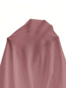 Aralina Women's Solid Color Frill Collar Short Sleeve Casual Shirt - Dusty Pink - View 8