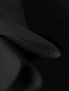 Franclia 夏季新款休閒通勤高彈性素色棕色百褶肩上衣與白色彈性腰直筒褲女裝兩件套，適合通勤、度假與日常穿著 - 酒紅色 - 查看 6