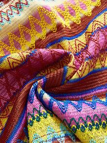 ROMWE Hippie Áo sơ mi nữ cổ buộc dây, xếp ly, dáng ôm, kiểu dáng thường ngày. - Nhiều màu - Xem 4