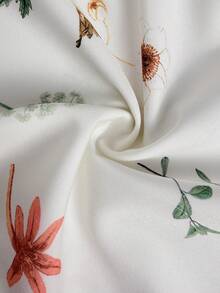 EMERY ROSE CURVE 大码女装时尚夏季度假印花上衣，搭配开衩裤，适合日常休闲及度假穿着。 - 彩色 - 查看 8