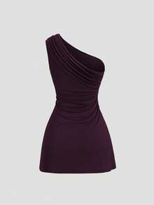Women Plus Size Sports Dresses - Purple - View 9