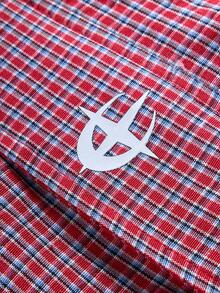 PAVTROS Men's Plaid Hooded Casual Versatile Daily Wear Jacket - Red - View 4