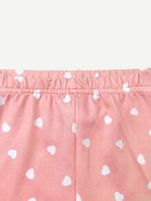 SHEIN Bộ 3 chiếc quần legging co giãn in họa tiết dễ thương cho bé gái, đa năng phù hợp mọi mùa. - Nhiều màu - Xem 6