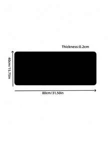 Teckwe 1Pc Large Solid Color Leather Desk Mat, Made Of Smooth Faux Leather, Water-Resistant And Moisture-Proof, Protects Desk Surfaces, Provides Stable Space For Keyboard And Mouse, Ideal For Home Office, Gaming And Daily Work Use. - View 13