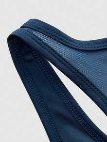 Cheerettes Bộ đồ thể thao thường ngày dành cho nữ, gồm áo ba lỗ và quần legging phối màu tương phản. - Nhiều màu - Xem 11