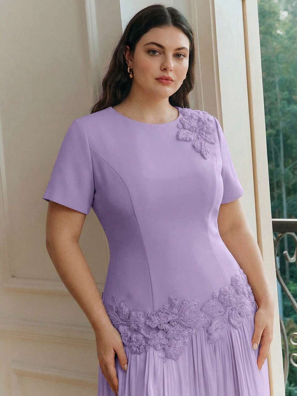 Women's New Elegant Structural Design Slimming Dress