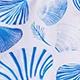 Blue and White