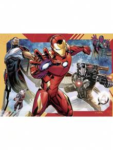 Ravensburger Marvel Avengers 12+16 +20 +24Piece Jigsaw Puzzles Kids Age 3Years+ 6942 - Multicolor - View 4
