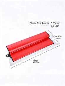 25/40/60cm Paint Plastering Wall Trowel, Drywall Knife - Flexible Blade Spatula With Hardened Cutting Edge, Lightweight And Durable Design, PVC End Cap, Extended Blade, Sharp Cutting Edge, Sturdy Construction. - multicolor - View 10