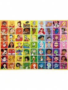Ravensburger Disney Pixar Disney & Pixa 100Pieces Jigsaw Puzzles Kids Age 6Years+ 13332 - Multicolor - View 2