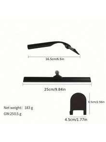 1PC Stainless Steel Multi Purpose Cleaning Tool Shower Squeegee Window Cleaner Floor Squeegee For Bathroom Tile Mirror Auto Glass Glass Door Shower Scraper Bathroom Cleaning Brush Home Kitchen Accessory - 1pc - View 2