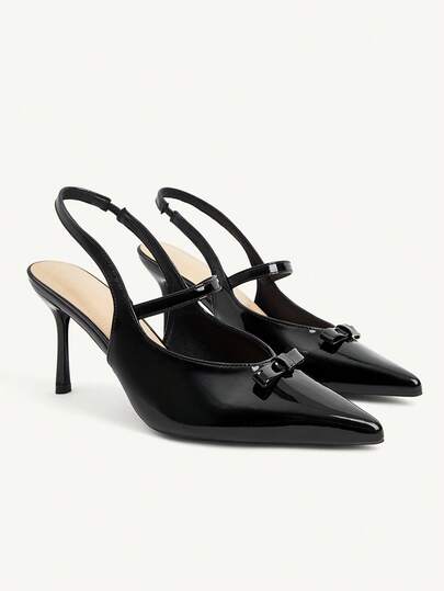 CUCCOO CHICEST Women Shoes Classic Simple Women's High Heels Shoes Bow Decorative Temperament Elegant And Comfortable Versatile High Heels