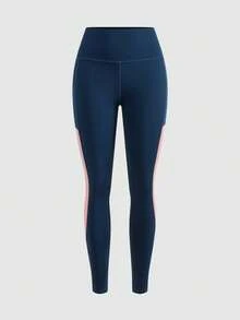 Cheerettes Bộ đồ thể thao thường ngày dành cho nữ, gồm áo ba lỗ và quần legging phối màu tương phản. - Nhiều màu - Xem 14