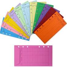 Budget Envelope System, Binder Cash Envelopes, Monthly Weekly Budget Planner Organizer With Budget Stickers For Saving Money Sinking Fund Financial Planning - multicolor - View 16