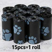 PETSIN 300個/20捲加厚狗便便袋，防漏寵物廢物袋，適合戶外遛狗使用（包含20/10/1容量的所有規格） - 查看 12