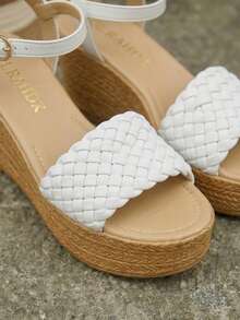 Women Platforms & Wedge Sandals - White - View 3