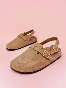 Mini mi Kids Casual Versatile Minimalist Flats - Light Grey - View 6