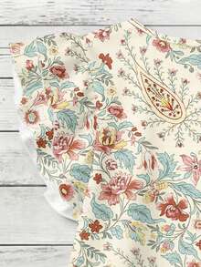 EMERY ROSE Blusa de mujer con mangas de volantes, diseño de estampado floral, ambiente elegante, adecuada para uso diario y vacaciones, verano - Multicolor - Ver 3