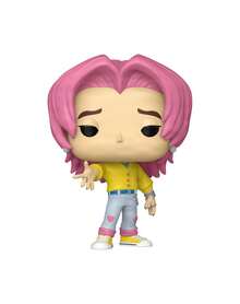 Funko 1pc POP Animation KPOP Demon Hunters Romance Vinyl Figure No.2436, Pink Hair Character Collectible Model In Window Box, Desk Shelf Room Display Decor, Colorful Cartoon Ornament - Multicolor - View 5