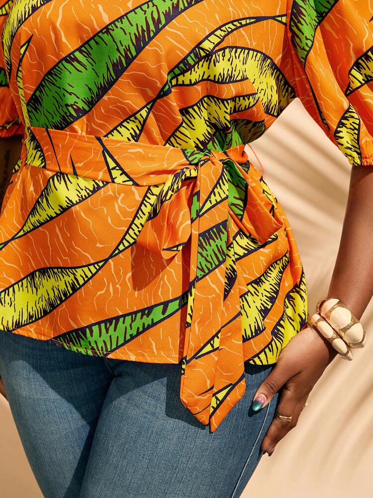 Plus Size Casual Vacation Botanical Print Shirt Summer Tops Summer Outfits Spring Clothing Spring Outfit Festival Outfits For Women Vacation Outfits Women Holiday Outfits For Women Summer Holiday Outfits