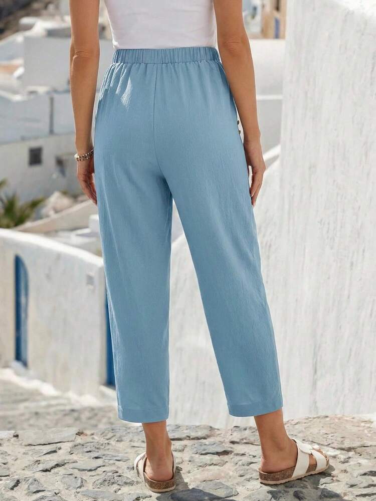Women's Casual Corduroy Tapered Pants Fall Pants Teacher Pants