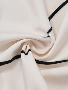 GlowEve CURVE Đầm maxi không tay cổ chữ V phối màu tương phản, họa tiết hoa tulip đen trắng, dành cho nữ, kiểu dáng thanh lịch, duyên dáng, thích hợp mặc đi nghỉ mát, hàng ngày, đi biển, đi làm, gợi cảm, hẹn hò, phong cách Pháp, cổ điển, đa năng, màu mơ, mẫu mới về, không tay. - Nhiều màu - Xem 5
