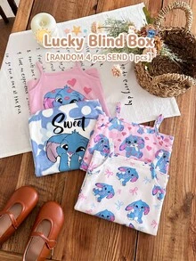 Bộ áo liền quần cho bé gái in hình trái tim hồng dễ thương, hình môi thỏ hoạt hình Lulu, chủ đề Giáng sinh, họa tiết nơ, mùa thu, thích hợp cho mùa xuân/hè, mùa hè thư giãn, kỳ nghỉ, hành trình đầy nắng, trang phục thường ngày mùa xuân, kỳ nghỉ hè, En, trang phục thường ngày mùa xuân, mùa hè thư giãn - Nhiều màu - Xem 2