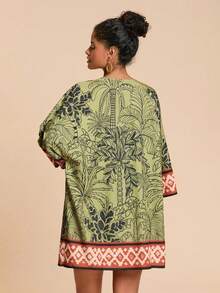 Travachic Áo khoác kimono dài tay in hình cây cọ dành cho nữ, thích hợp cho kỳ nghỉ, tiệc trà chiều, mùa cưới, du thuyền biển, du lịch thành phố, kỳ nghỉ phong cách Boho, lễ hội âm nhạc, trang phục đi biển, lễ Phục sinh, đồ đi biển cho nữ, thanh lịch, kỳ nghỉ, buổi hòa nhạc, kỳ nghỉ nhiệt đới, kỳ nghỉ, Boho, thường ngày, kỳ nghỉ, mùa hè, kỳ nghỉ, thanh lịch, đi chơi, tiệc tùng, kỳ nghỉ nhiệt đới, trang phục Boho, phong cách Ibiza, phong cách phương Tây - Nhiều màu - Xem 2