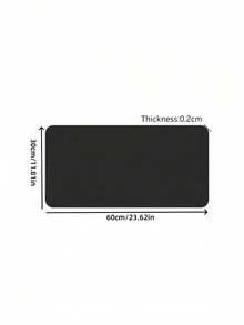 Teckwe 1Pc Large Solid Color Leather Desk Mat, Made Of Smooth Faux Leather, Water-Resistant And Moisture-Proof, Protects Desk Surfaces, Provides Stable Space For Keyboard And Mouse, Ideal For Home Office, Gaming And Daily Work Use. - View 12