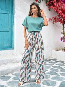 Ellevyn Women Jumpsuits Holiday Holiday Teal Boho - Blue - View 5