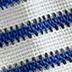 Azul y blanco