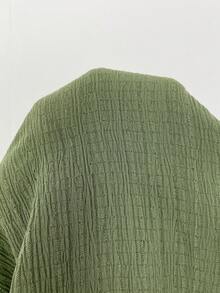 Elaquor 大码夏季纯色荷叶边露背阔腿连体裤 - 綠色 - 查看 7