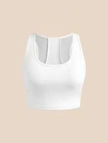 Cheerettes 2 Áo ngực thể thao nữ - Đen và trắng - Xem 14