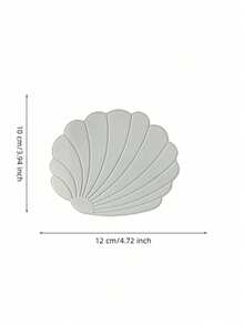 Joivida 1个/5个装可爱卡通动物造型硅胶杯垫，耐热防滑，适用于家居厨房装饰 | 可爱尖叫鸡、牛仔裤、大象、橡树叶、贝壳图案设计，柔软硅胶材质，防水可重复使用，保护桌面免受刮擦和污渍 | 适用于咖啡吧、茶吧、办公桌、浴室、客厅、卧室、宿舍，可作家居礼品、家居装饰、可爱美观的房间装饰，也是有趣新颖的生日礼物 - 彩色 - 查看 17
