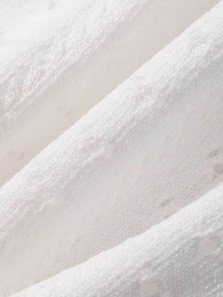 Women's Solid Color Button Casual Versatile Daily Knit Top